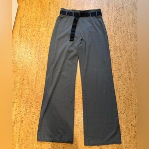 Epoque Evolution high-waisted dark grey dress pants